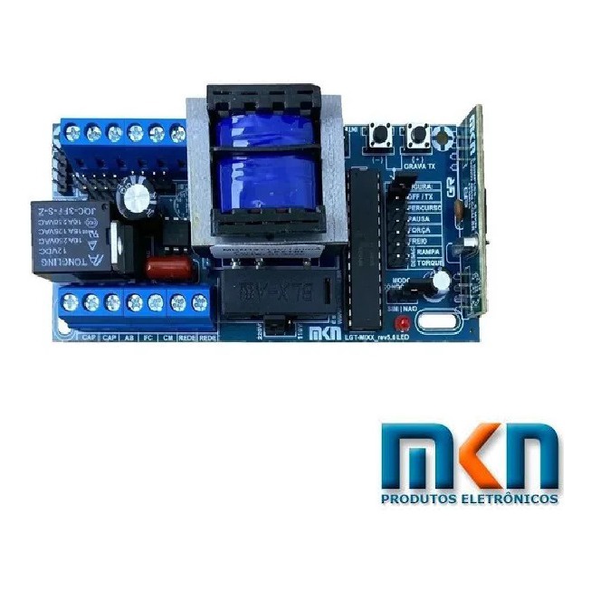 Central Placa De Comando Portao Eletronico Ppa Garen mkn lgt mixx