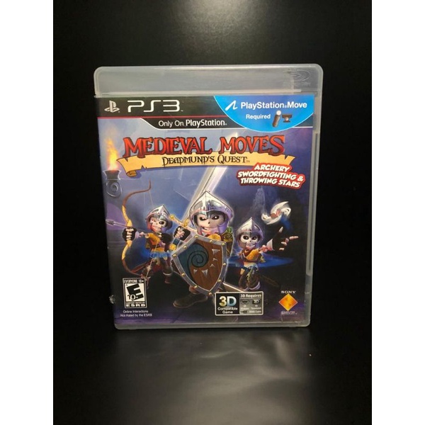 jogo Medieval Moves ps3 original midia fisica Seminovo