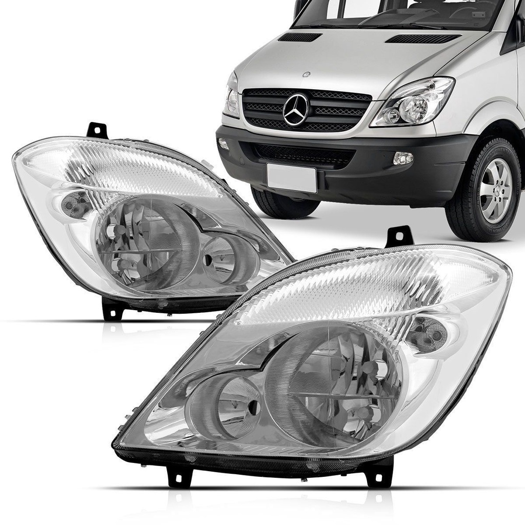 Farol Sprinter 2013 2014 2015 2016 Com Auxiliar em Oferta na Shopee