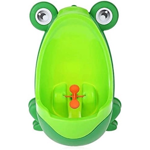 Mictório Pinico Portátil Infantil Sapinho Bebê -(Verde)