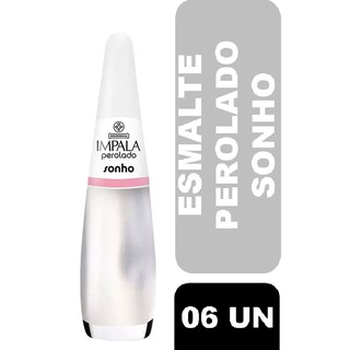 Esmalte Impala Sonho Perolado - 06 unidades