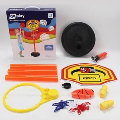 Go Play Multikids Kit Basquete + 3 Anos - BR951