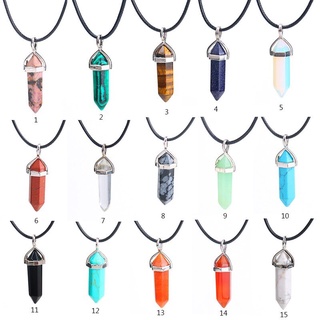 Colar Pedra da Lua opalina Unisex Masculino Feminino