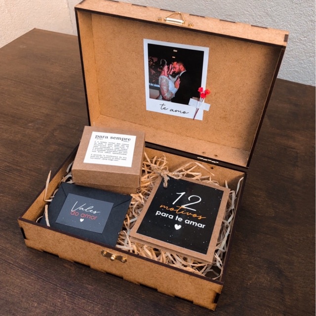 Box Memórias / Presente Personalizado / Presente Criativo / Presente ...