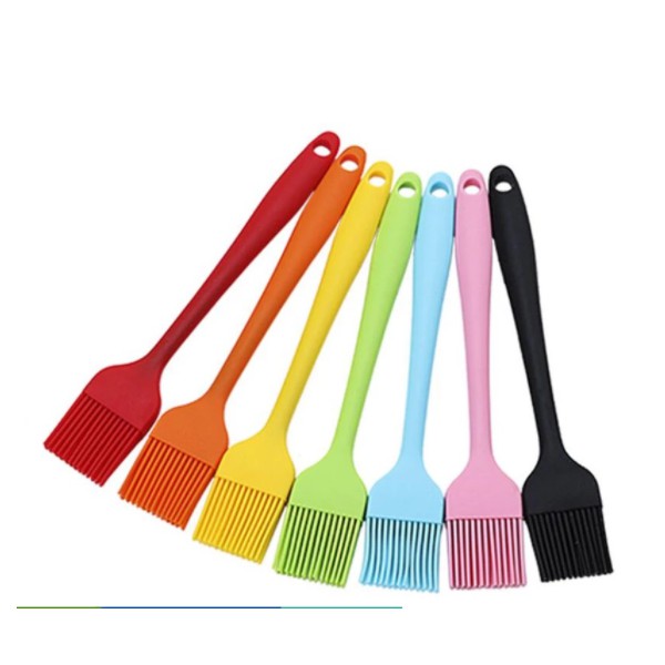 Kit 1/2/3 Pincel Culinário Silicone Cozinha 24cm Untar Forma Pincelar em Oferta na Shopee