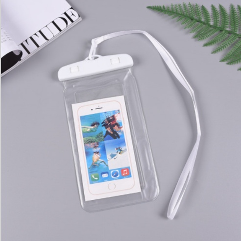 Capa Bolsa Prova Dágua Impermeável Celular, Capa Celular A Prova D'água Transparente Universal