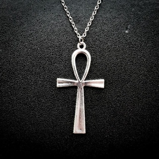 Colar ANKH egipcio, cruz ansata egípcia, pagan,  Egito antigo em Oferta na Shopee