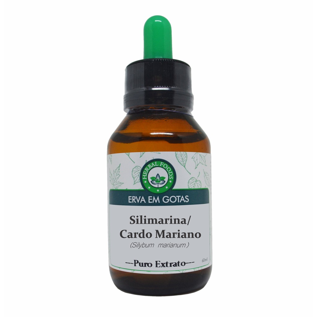 Cardo Mariano (Silimarina) – Extrato 60ml (Tintura mãe)