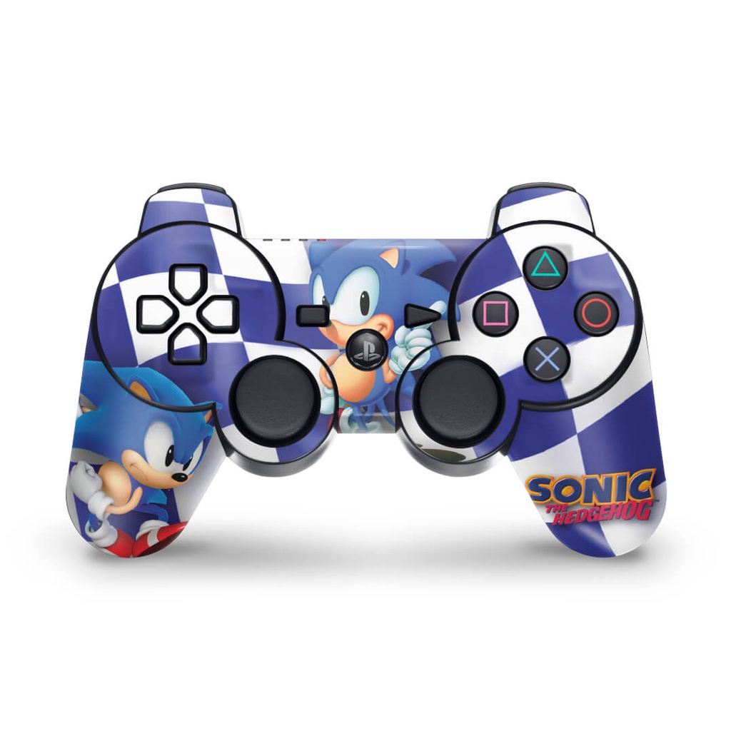 Skin PS3 Controle Adesivo - Sonic Hedgehog