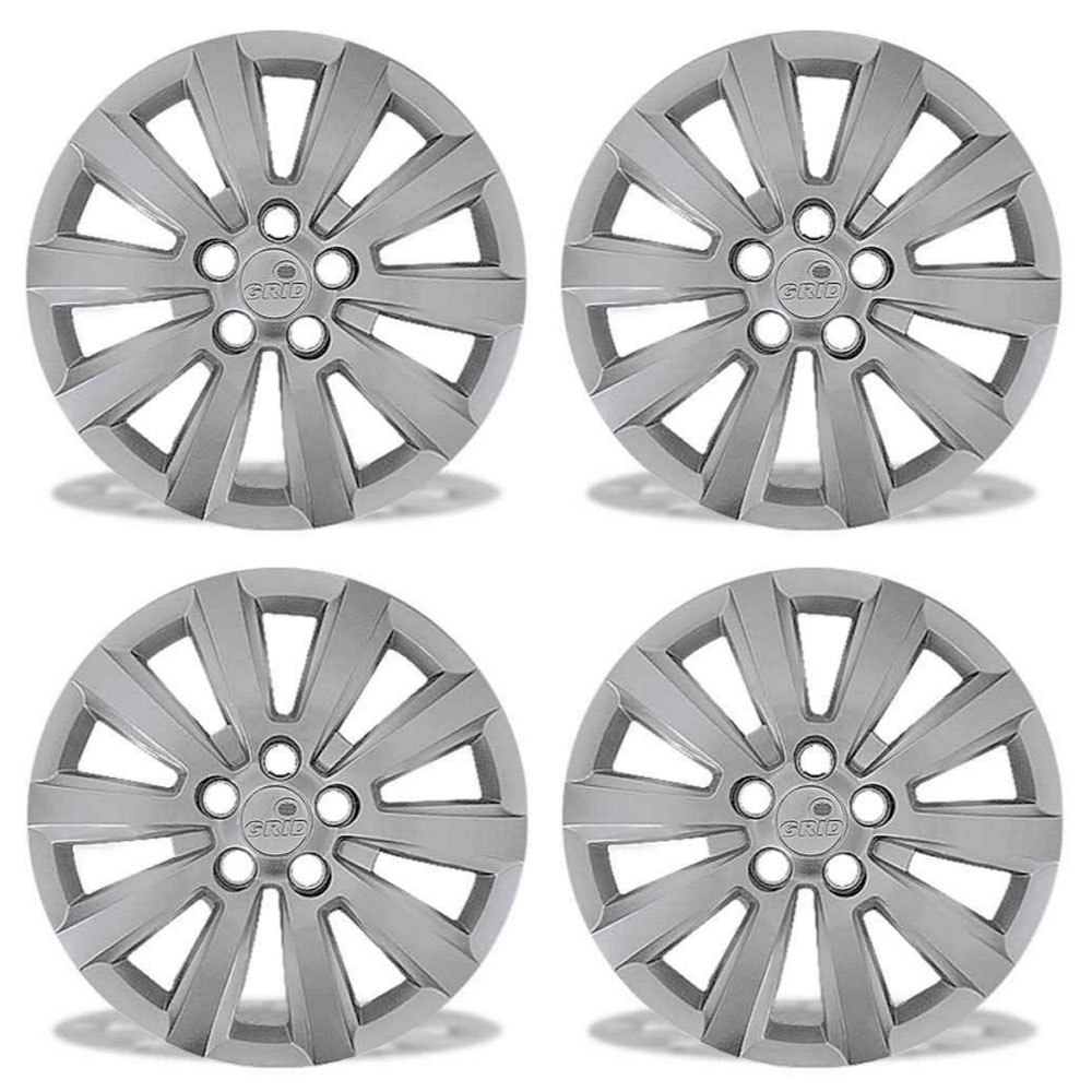 Jogo de Calotas Volkswagen Fox e Polo 2014 Aro 14 Prata Grid 5 Furos