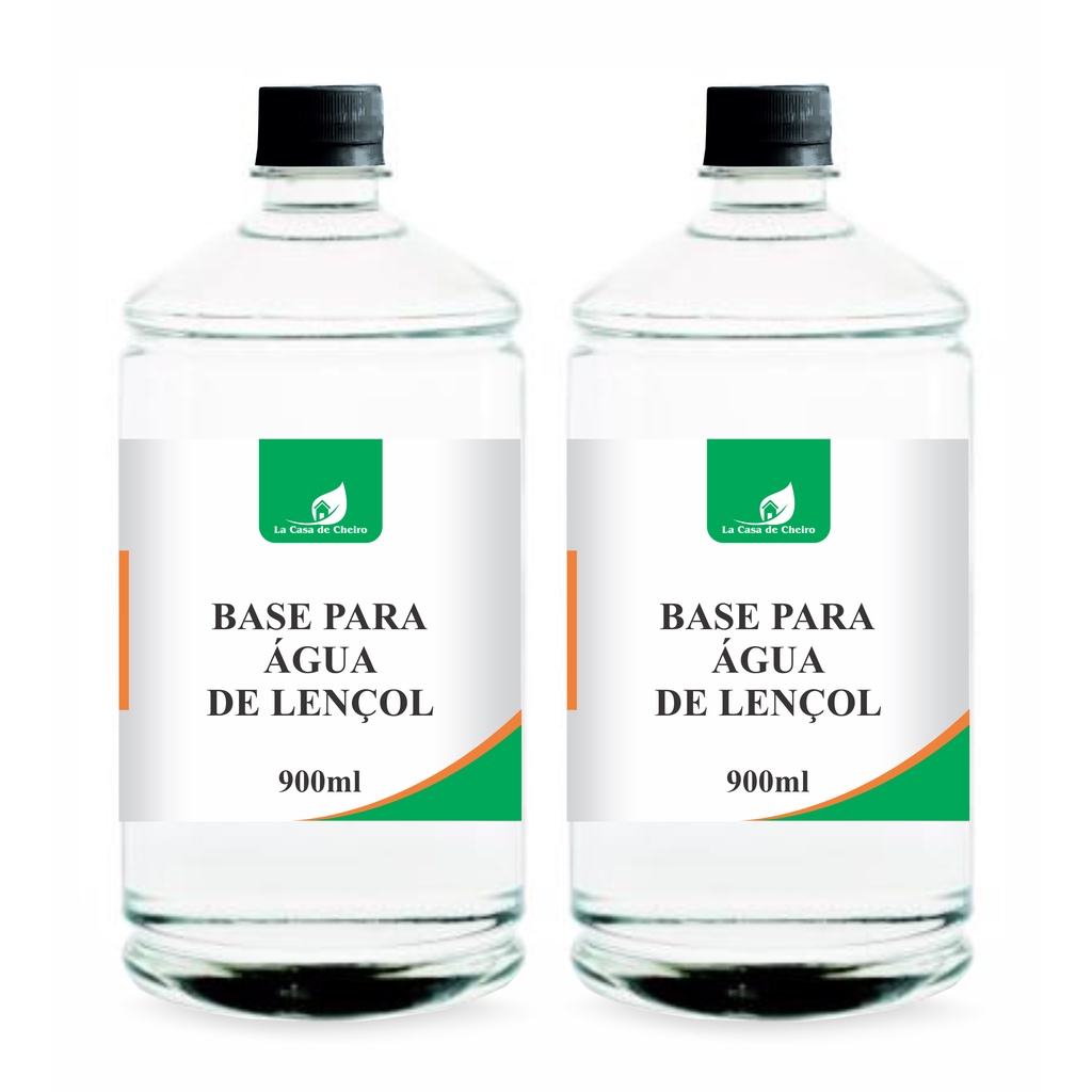 2 Bases pronta para Água de Lençol 900ml