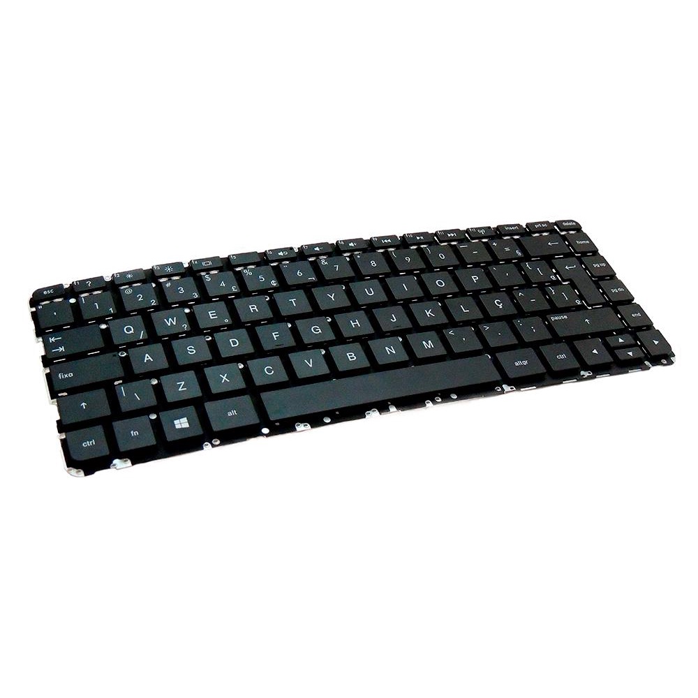 Teclado Notebook - Hp Pavilion 14-d030 S/ Frame - Preto Br em Oferta na Shopee