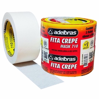 Fita Crepe P/ Pintura Uso geral 18mm x 50m | 24mm x 50m | 48mm x 50m
