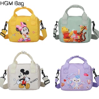 Nova disney Sacos De Ombro Dos Desenhos Animados mouse Lona Ocasional Das Mulheres Saco De Compras Bonito anime Moda Do Mensageiro Presentes