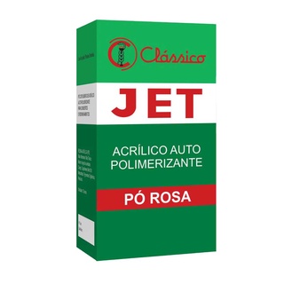 Resina Acrílica Auto Jet Pó Rosa 78g - Clássico