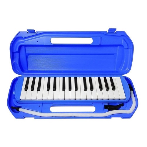 Escaleta Piânica Csr 32 Teclas Azul Com Case Bocal E Estojo