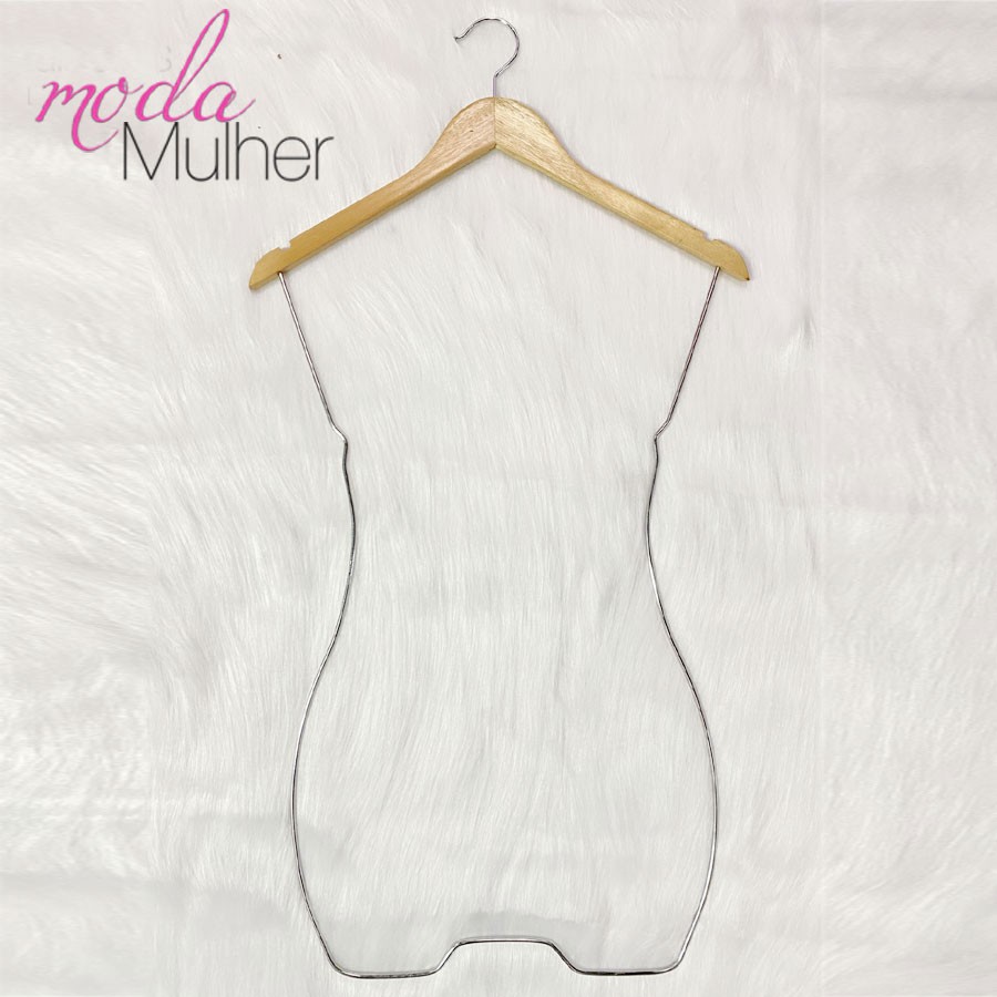 Silhueta Cromado, Cabide silueta cromado em Oferta na Shopee