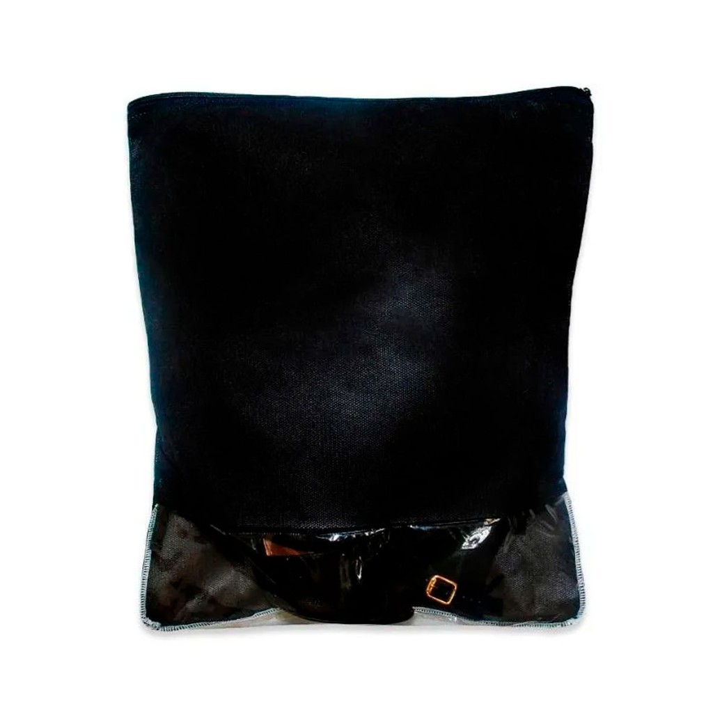 Kit 10 Sacos Para Sapato Em Tnt com Zíper E Visor 10 Cm