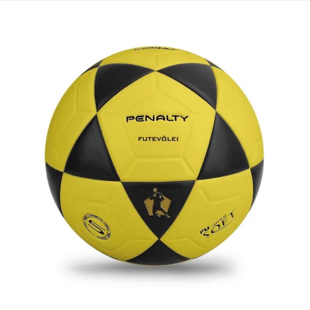 Bola de Futevôlei Altinha XXI Penalty Amarelo/Preto