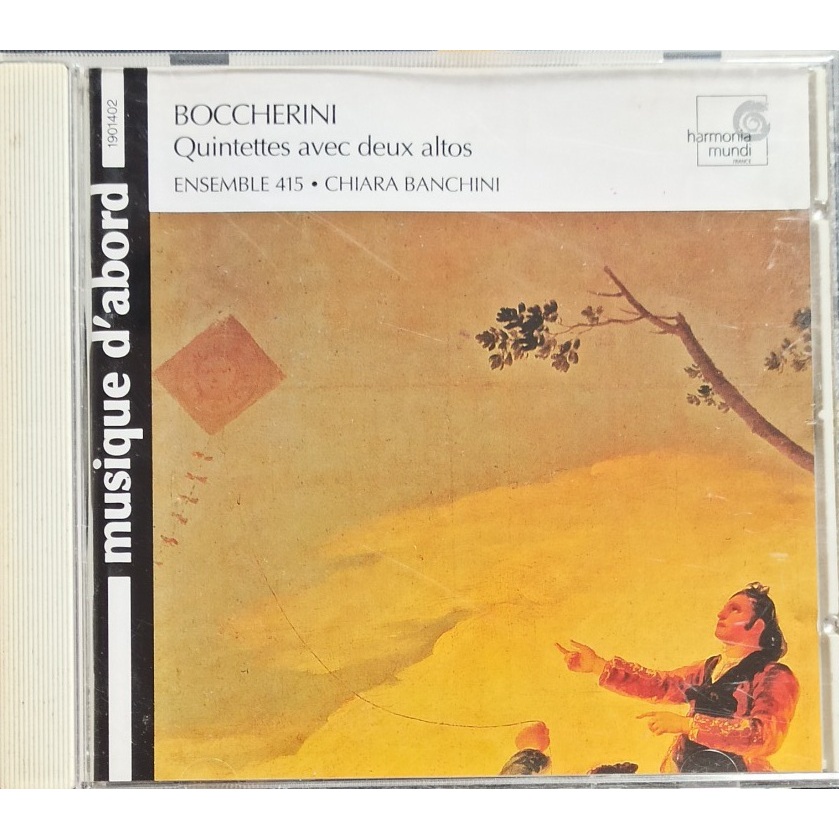 Cd Boccherini Quintettes Avec Deux Altos Shopee Brasil