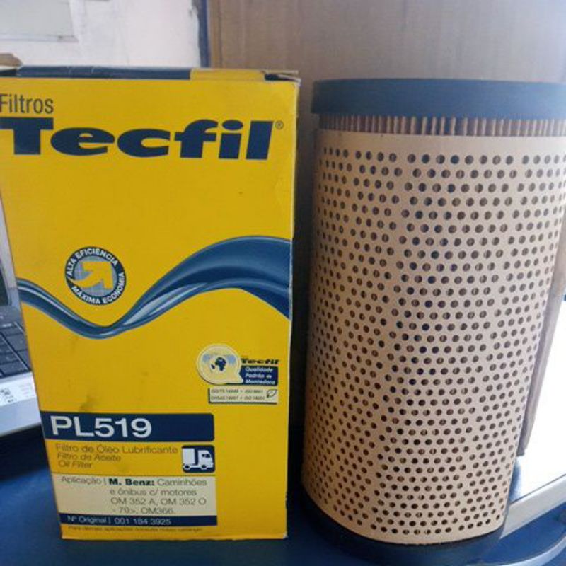 Filtro de óleo lubrificante Tecfil PL519