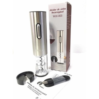 Abridor de vinho elétrico WLK003 inox