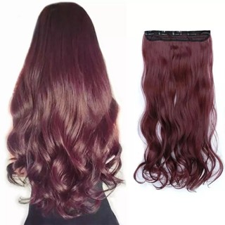 Aplique Tic Tac Marsala Ondulado 60cm Fibra Orgânica em Oferta na Shopee