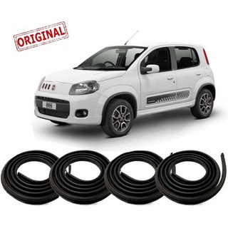 Kit Borrachas 4 Portas Novo Fiat Uno Vivace Original | Shopee Brasil