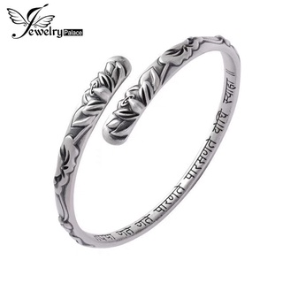 925 Pulseira De Prata Para Mulheres Pulseiras Vintage Branches Antigos-JM