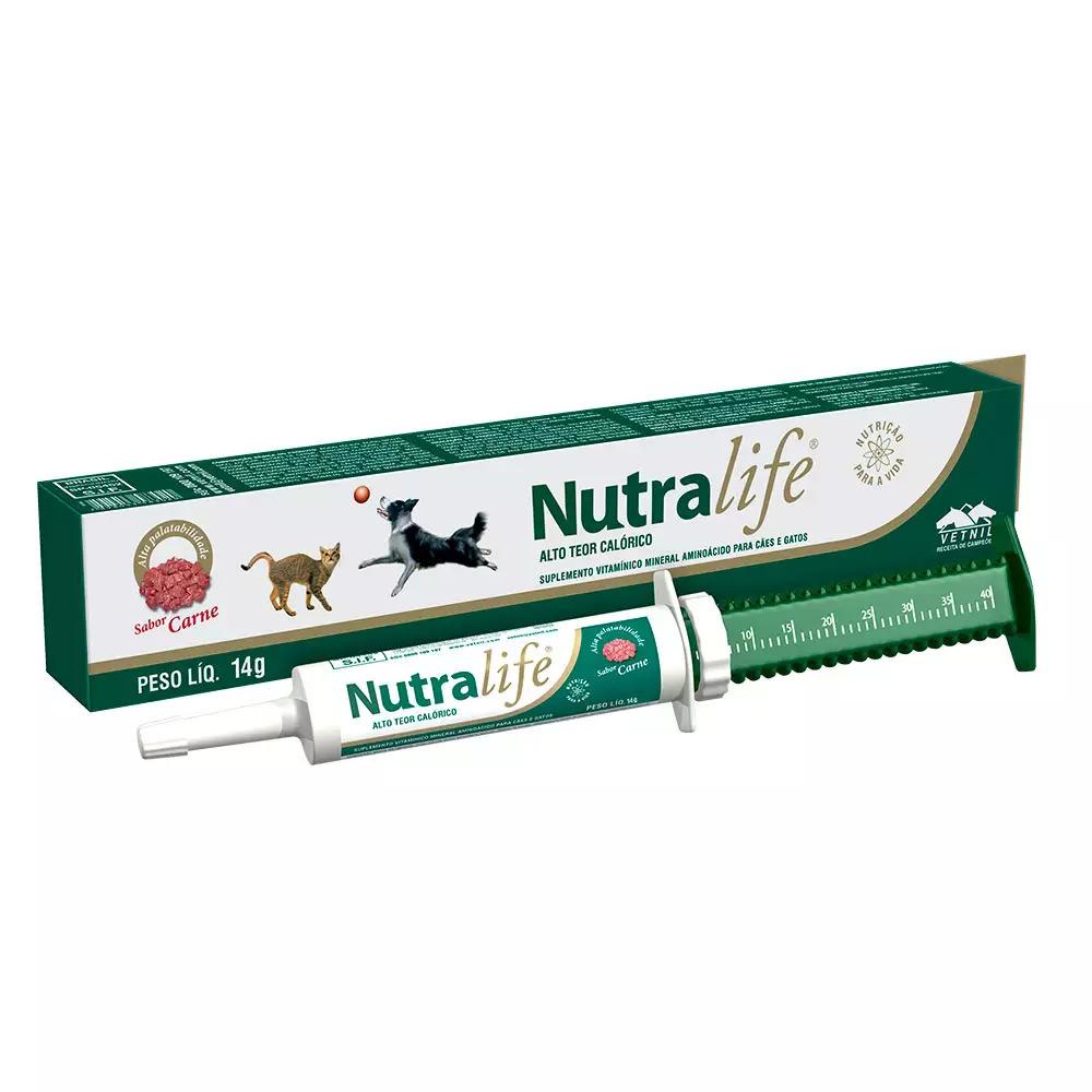 Nutralife 14g Vetnil Suplemento Cães E Gatos em Oferta na Shopee