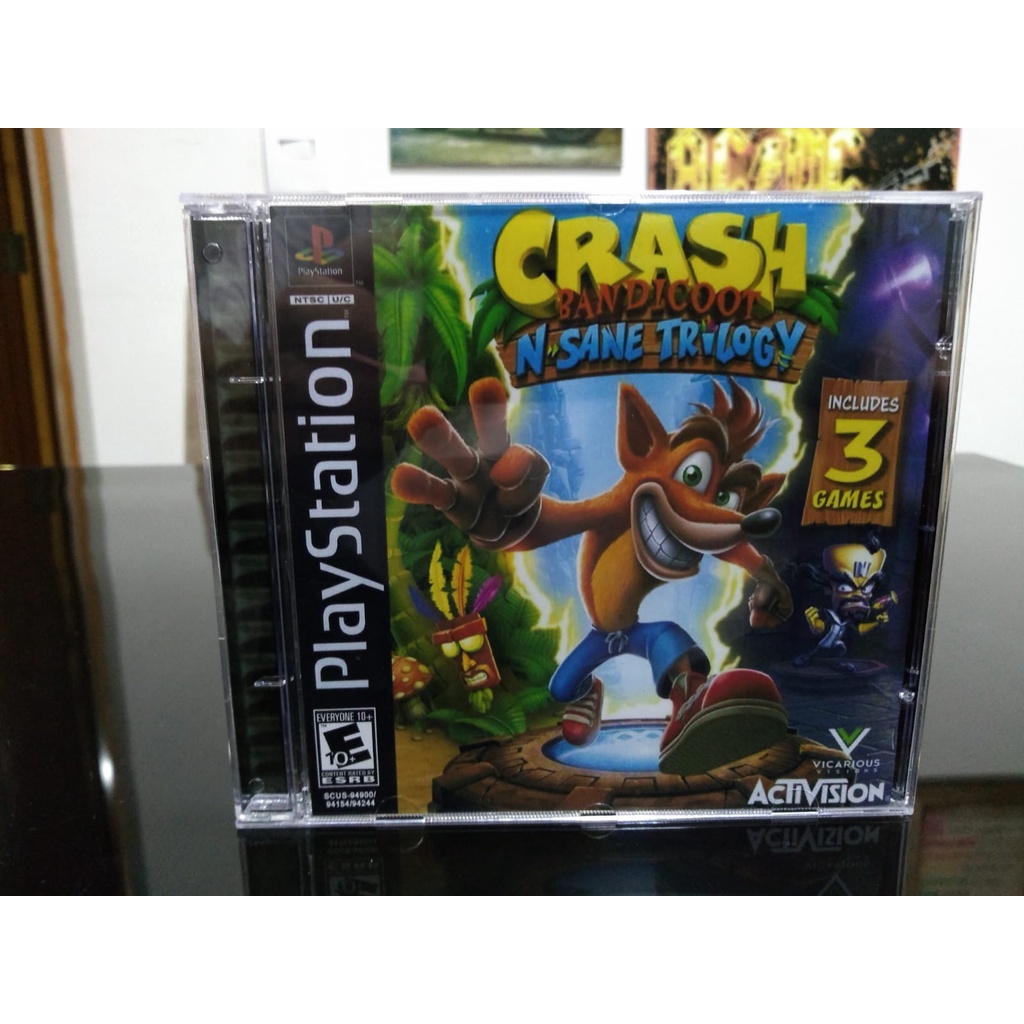 Crash Bandicoot N Sane Trilogy Switch Midia Fisica Escorrega o Preço