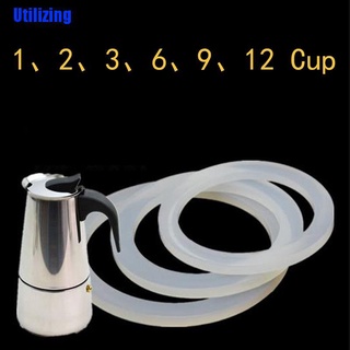 (Utilizing) 2X Anel De Vedação Borracha Sobressalente Moka Para Cafeteira De Café
