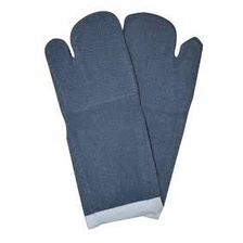 Luva Grafatex Azul Cano Longo (Par) em Oferta na Shopee