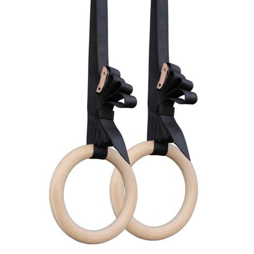 Argola Olimpica Argola de Suspensão Madeira Par Cross - Odin Fit em Oferta na Shopee