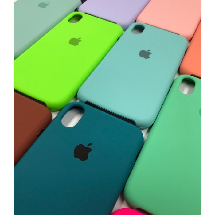 Capa Capinha Case Compatível Com iPhone XR - Silicone e Interior Aveludado Linha Premium