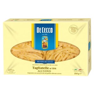 Massa Italiana Tagliatelle Com Ovos De Cecco 500 G