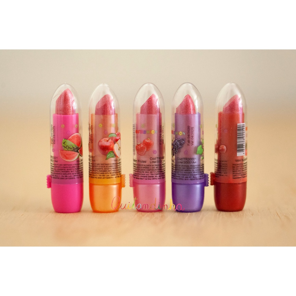 Mini Batons Frutas- Bfashion | Shopee Brasil