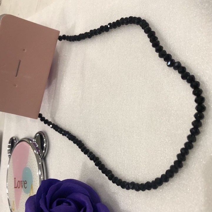 Colar de miçangas minimalista/muito cor