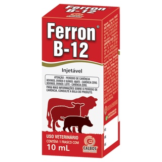 Ferro Com Vitamina B12 Calbos 50ml/100ml