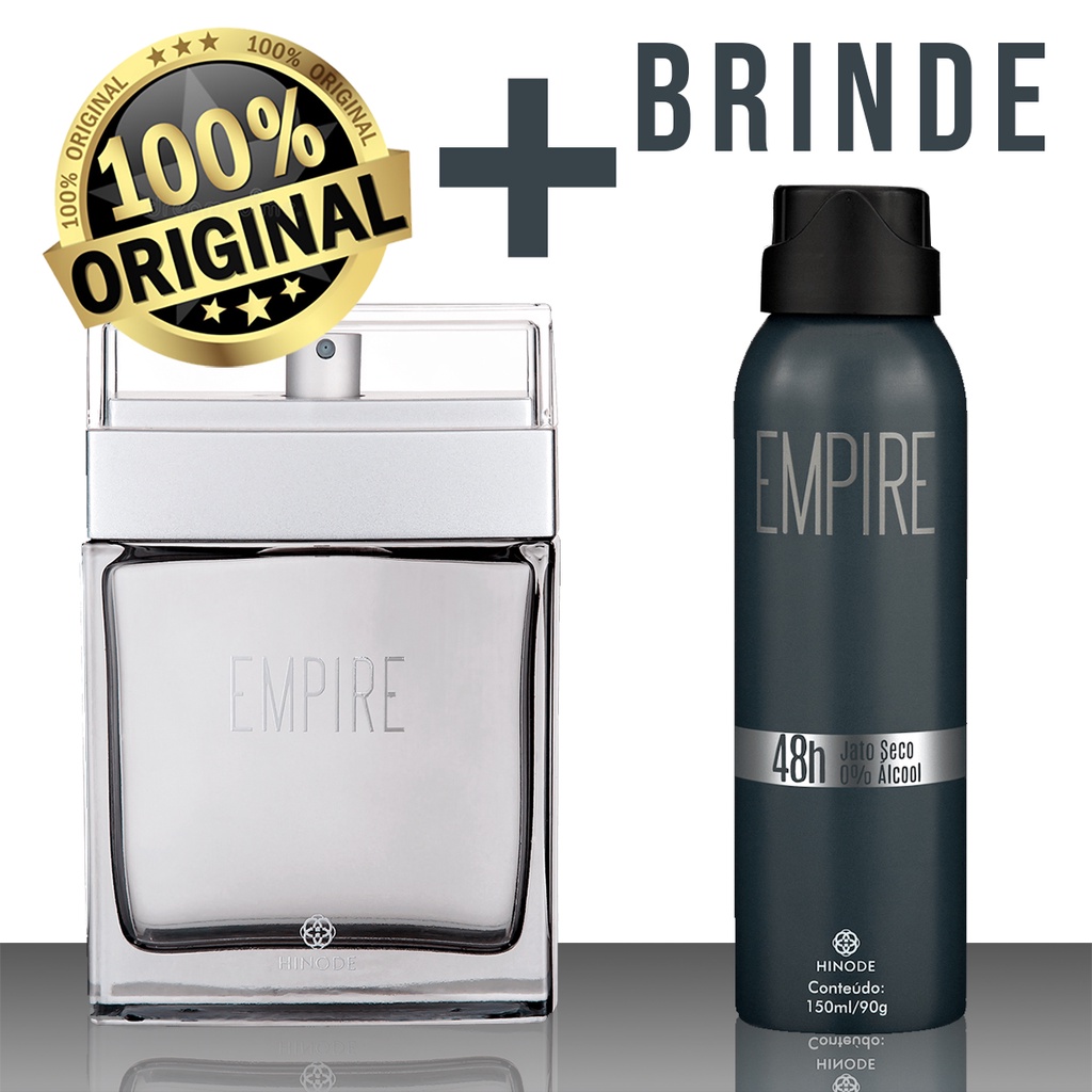 Perfume Empire Original Hinode + Desodorante Empire de Brinde Perfume