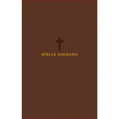 Bíblia Sagrada NVI | Letra Normal | ÍNDICE | Palavras de Jesus em Vermelho | Couro Soft | Marrom