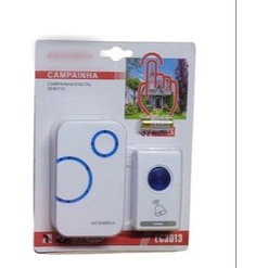 Campainha Sem Fio A Prova D'água 10m Residencial Comercial