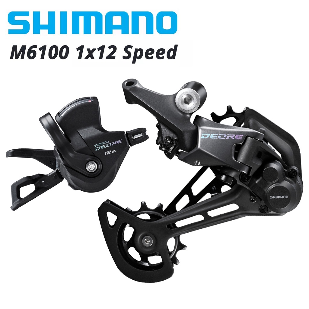 Shimano Deore M6100 12s Gruposet Sl M6100 Alavanca De Câmbio Rd M6100 Sgs Desviador Traseiro 12 Velocidades 12v Shifter Swtich Básica M7100 M8100