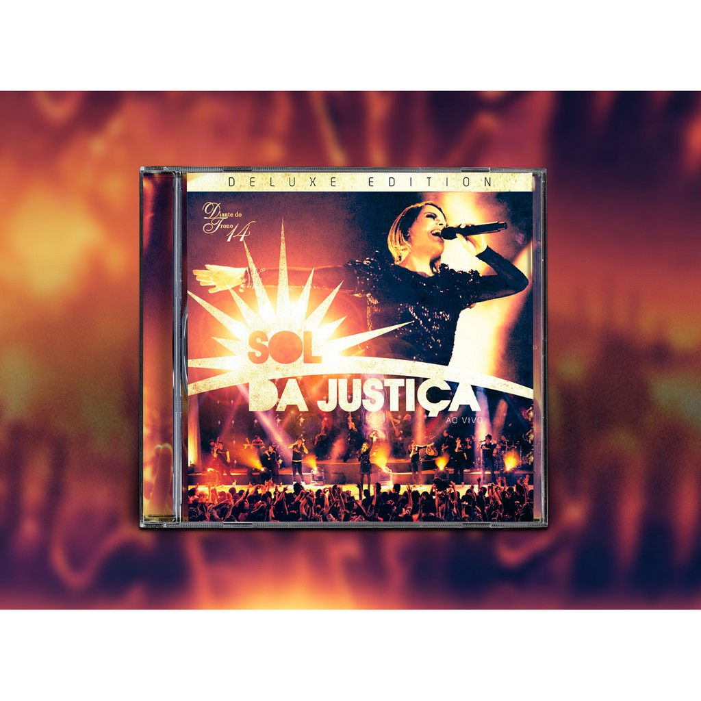 CD Sol da Justiça (Deluxe) Diante do Trono 14 (fan made) Shopee Brasil
