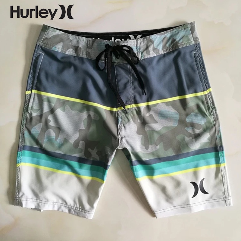 Hurley Men's Surf Board Shorts Plus Size Bermudas Homens Roupa De Banho