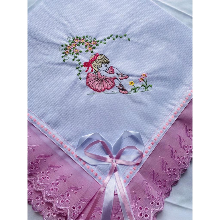 Manta de pique bailarina em Oferta na Shopee