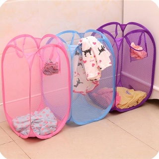 Cesto De Roupa Suja Nylon Multiuso Organizador