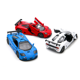 Carrinho Miniatura Mclaren F1 LM 1995 Esportivo Escala 1/32 de 12cm