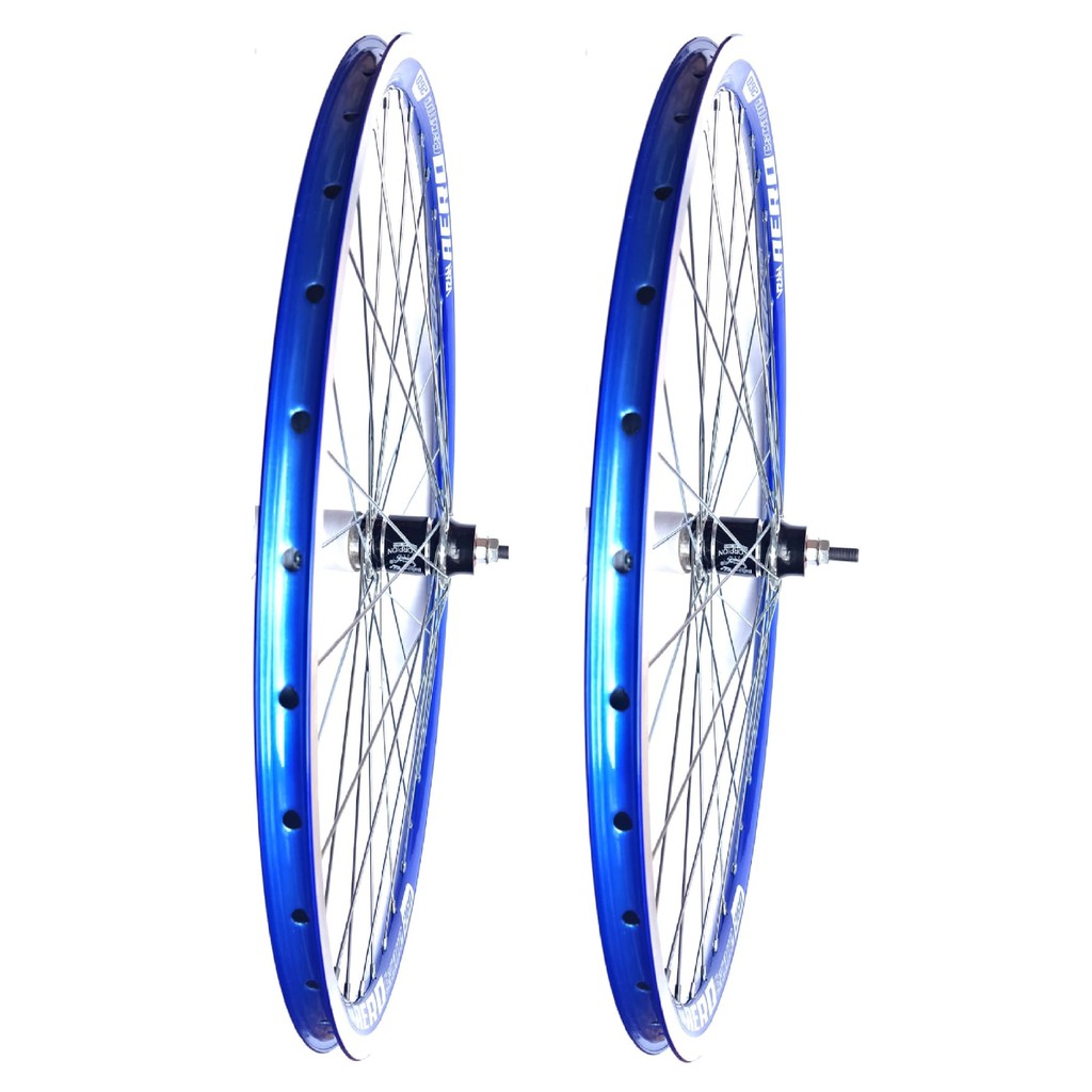 Par Aro Aero 20" Vzan 36 furos Com Cubo Rolamentado, Completo!