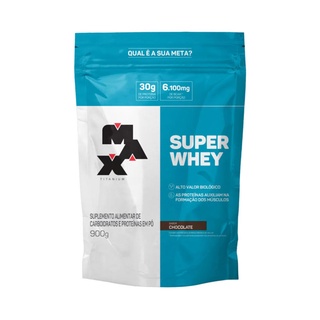 Super Whey Protein 900g Max Titanium Wpc Concentrado